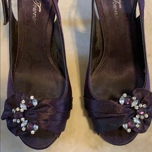 Formal Dress Shoes w/ Rhinestone